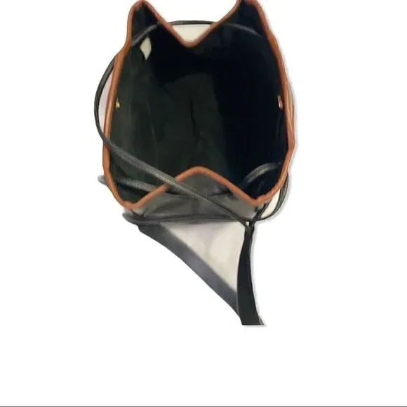 Jo Ann Page Marina Black Leather Purse! - Picture 6 of 9